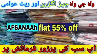 Original Brand AFSANAAH Premium Quality Lawn Flat 55 off [upl. by Shippee]