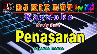 Penasaran  Rhoma Irama  Karaoke Dj Remix Dut Orgen Tunggal Terbaru Nada Pria Cover By RDM [upl. by Steddman]