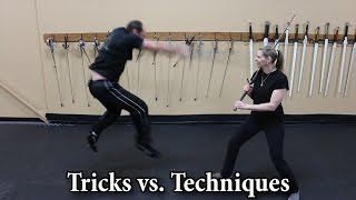 Tricks vs Techniques  Showcasing HEMA [upl. by Eceinehs]