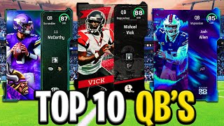 The Top 10 Quarterbacks in Madden 25 [upl. by Ydna990]