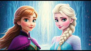 DISNEY PRINCESS Frozen Elsa and Anna  Let it Go  Jack World funny video😂Disney Best TikTok😂 [upl. by Notgnimer137]