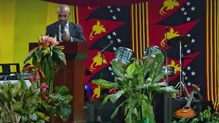 Pastor James Levy Papua District President of LRC PNG [upl. by Siul]