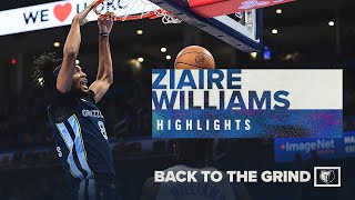 Ziaire Williams Highlights  Memphis Grizzlies vs Oklahoma City Thunder [upl. by Essirahc]