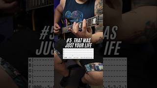 5 Underrated Metallica Guitar Riffswith tabs From Death Magnetic⚰️ shorts metallica guitartabs [upl. by Roban]