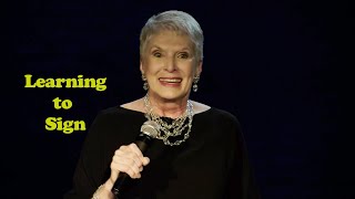 Jeanne Robertson  Learning to Sign [upl. by Swetiana]