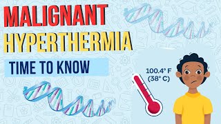 MALIGNANT HYPERTHERMIA medico nursing nhs [upl. by Sairtemed]