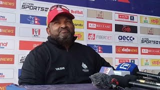 Canada Coach Pubudu Dassanayake reacts after losing ODI Series by 30  Nepal vs Canada 3rd ODI [upl. by Herzberg764]