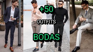 Outfits para ir a BODAS con zapatos de vestir para hombre formalesSemi formales [upl. by Iba]