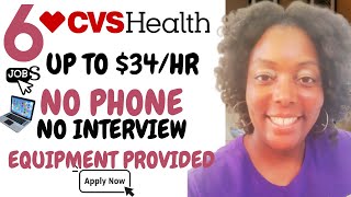 CVS Health is Hiring Part amp Full Time WFH Jobs No Phone No Interview [upl. by Charie]