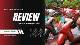 എൻ്റെ ഇലക്ട്രിക് സ്കൂട്ടർ റിവ്യൂ  Electric Scooter  User Review  Personal Opinion [upl. by Adnert]