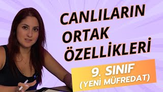 4 CANLILARIN ORTAK ÖZELLİKLERİ  9 SINIF Maarif Modeli  Yeni Müfredat [upl. by Vaclav]