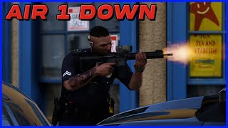 LSPDFR 149  AIR 1 IS DOWN  LAPD Traffic Unit Patrol [upl. by Sheets320]