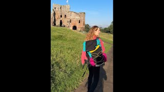 Behind the scenes filming of Goneril at Brougham Castle [upl. by Ahsinan]