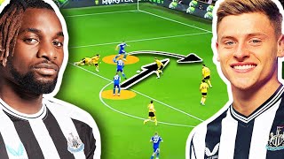 Why Harvey Barnes Is Better Than Allan SaintMaximin [upl. by Yemac]