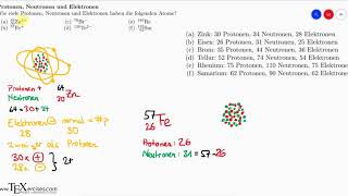 Protonen Neutronen und Elektronen [upl. by Iknarf81]