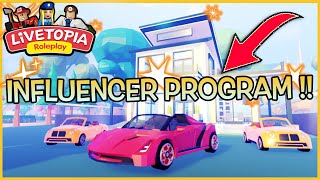 Livetopia News  Influencer Program [upl. by Atilol]