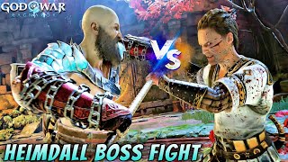 quotHigh Speed Movements Heimdall Boss Fightquot God of war Ragnarok 5 PS5 Gameplay 😱 [upl. by Alvita]