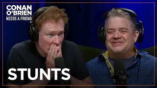 Patton Oswalt amp Conan React To A Wild ‘70s Movie Stunt  Conan OBrien Needs A Friend [upl. by Brause]