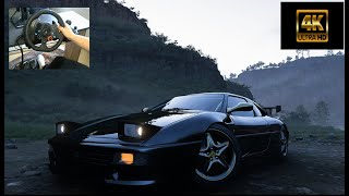 Ferrari F355 Berlinetta  Forza Horizon 5  Logitech G29 Gameplay  4K UHD [upl. by Rooney]