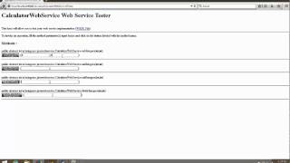 5  Testing WebMethods [upl. by Esdnyl475]