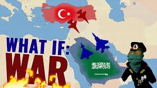 Turkey vs Saudi Arabia A military quotWhat ifquot answered 2018 [upl. by Casanova]