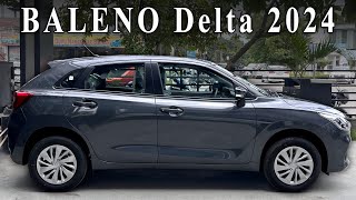 Maruti Baleno delta 2024  Features  Price  Mileage  Interior  Exterior [upl. by Sharron935]