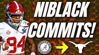 BREAKING Amari Niblack COMMITS to Texas [upl. by Ameyn936]