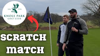 SCRATCH MATCH 1 2024  Bry Roberts Long Drive  Knole Park GC  Sevenoaks GC [upl. by Dloreg]