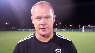 UNCW Womens Soccer Head Coach Paul Cairney Postgame Comments Vs WampM [upl. by Celisse]