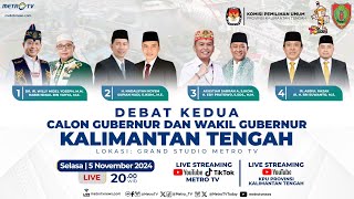 DEBAT PUBLIK KEDUA PASANGAN CALON GUBERNUR DAN WAKIL GUBERNUR KALIMANTAN TENGAH TAHUN 2024 [upl. by Yokoyama304]