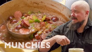 How To Make Chicken and Sausage Gumbo with Isaac Toups [upl. by Annodam]