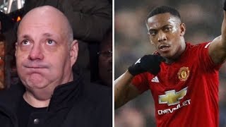 Claude from AFTV speaks Martials DIVE  The Football Terrace [upl. by Ahsirtap]