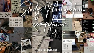 Study motivation compilation Instagram tiktok 📚📖 [upl. by Saxet]