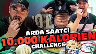 10000 KALORIEN In Unter 90 Minuten  Challenge Accepted  Arda Saatci [upl. by Irmo]