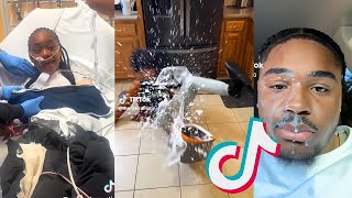 FUNNIEST BLACK TIKTOK COMPILATION 😂 PT1 Try Not To Laugh [upl. by Daveda]