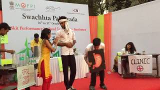 Swachhta Pakhwada  Skit Performance [upl. by Anilehcim]