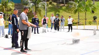 Capacitación sobre Manejo De Extintores Cuerpo de Bomberos Voluntarios Guatapé 2024 [upl. by Uehttam294]