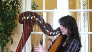 Comptine dun autre été  Yann Tiersen Amélie Poulain  harp  harpe [upl. by Ojibbob]