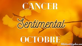 CANCER 🧡 SENTIMENTAL OCTOBRE 2024  Introspection 🏮 [upl. by Byler530]