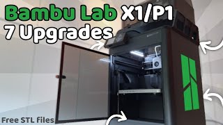 7 Upgrades for your Bambu Lab X1P1 [upl. by Akemak]