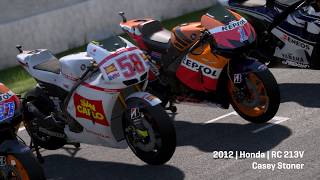 MotoGP™19  All Historical Bikes [upl. by Monjan879]