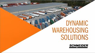 Dynamic Warehousing Solutions by Schneider [upl. by Airotnes450]