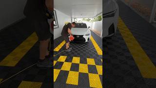 2024 Lexus IS350 Fsport fulldetailing in Miami shorts [upl. by Adnawat503]