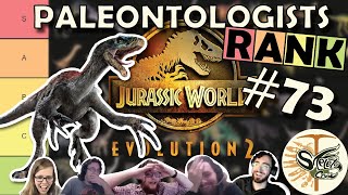 BIG MEATY CLAWS  Paleontologists rank THERIZINOSAURUS in Jurassic World Evolution 2 [upl. by Gnot160]