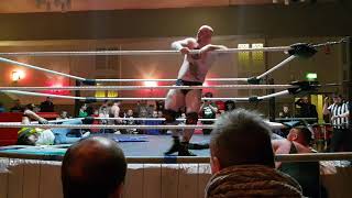 WRESTLING MATCH  HINDLEY ROSE CLUB 24112017 [upl. by Ethban]