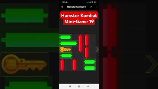 Puzzle game solved  19 November mini game puzzle hamster Kombat today hamsterkombat puzzlegame [upl. by Airdnekal935]