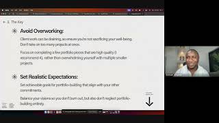 How to build a Portfolio while managing Client work [upl. by Elyak]