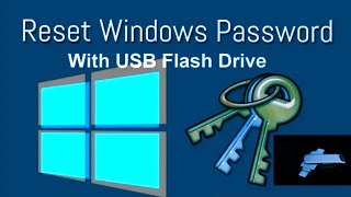 How to create a password reset disk Reset Windows Password [upl. by Neehs610]