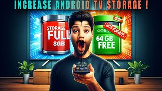 Increase Android TV Storage  Android TV स्टोरेज का बढ़ाएँ  Joy Tech World [upl. by Yendyc374]