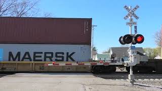 CSX 7013 West in Ripley NY 41524 [upl. by Ailad]